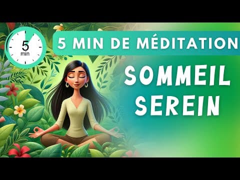 Sommeil serein assuré : 5 min de méditation pour faire le calme en soi