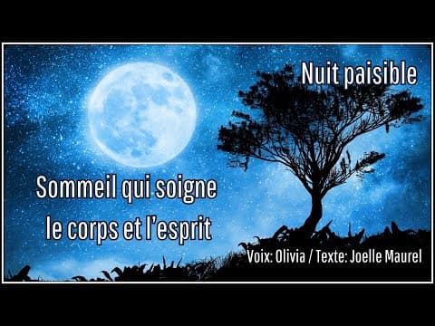 Méditation guidée du soir - reprogrammation cérébrale - Vaincre l'insomnie