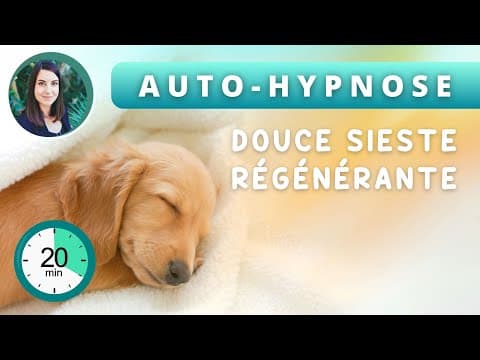 Sieste régénérante🎧20 min🎧de méditation guidée pour retrouver une belle énergie